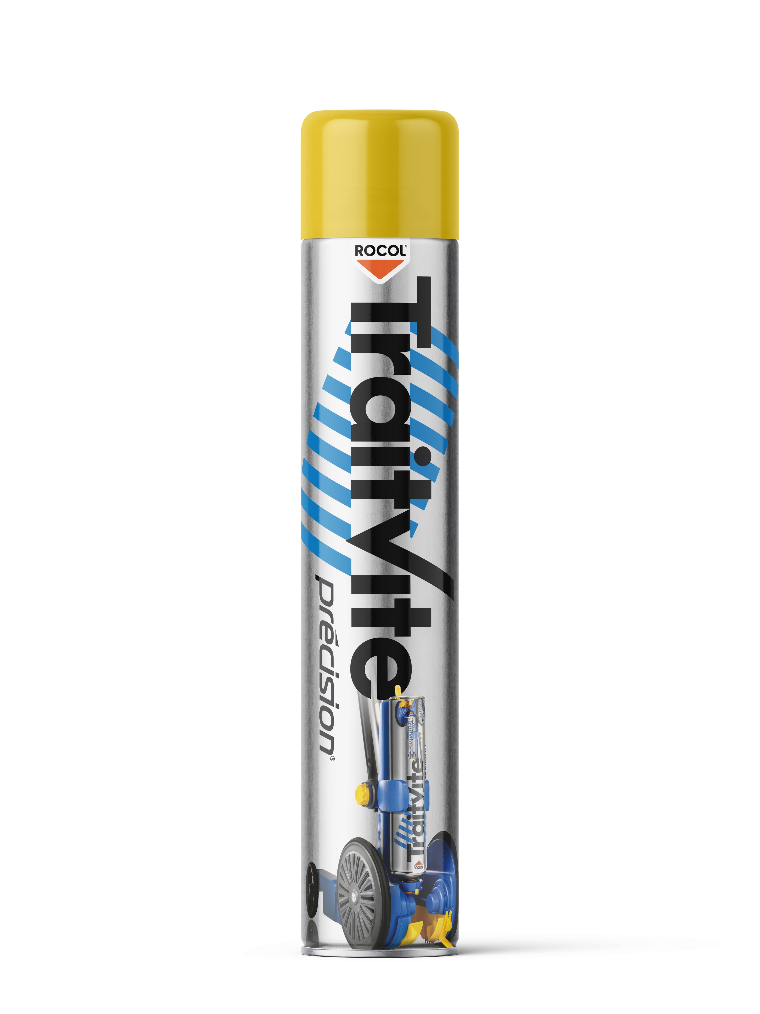 Aérosol Epoxy Traitvite Rocol 1000m,l Jaune, RAL 1023 LQ UN1950