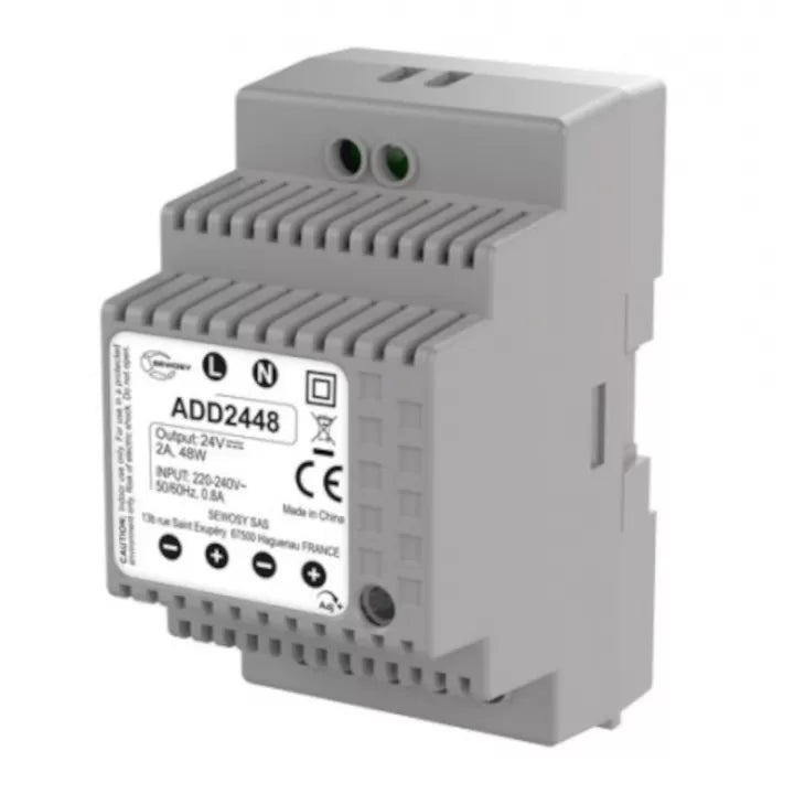 Alimentation 24vdc 2.5A 3 modules Réf : ADD2448