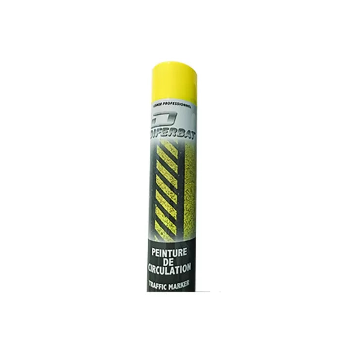 Bombe de peinture jaune 500mL Réf : BOMBJ