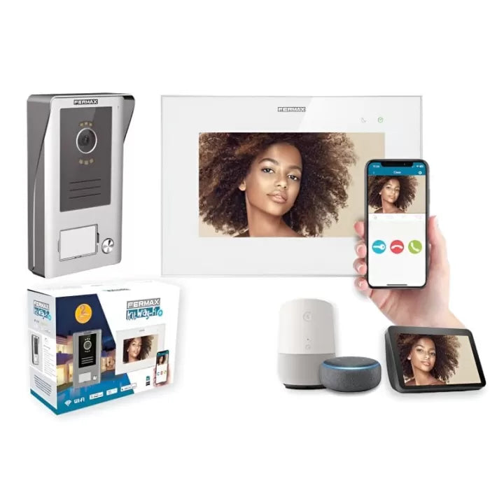 Kit vidéo way fi plus 7" 1 Bouton Réf : 1571