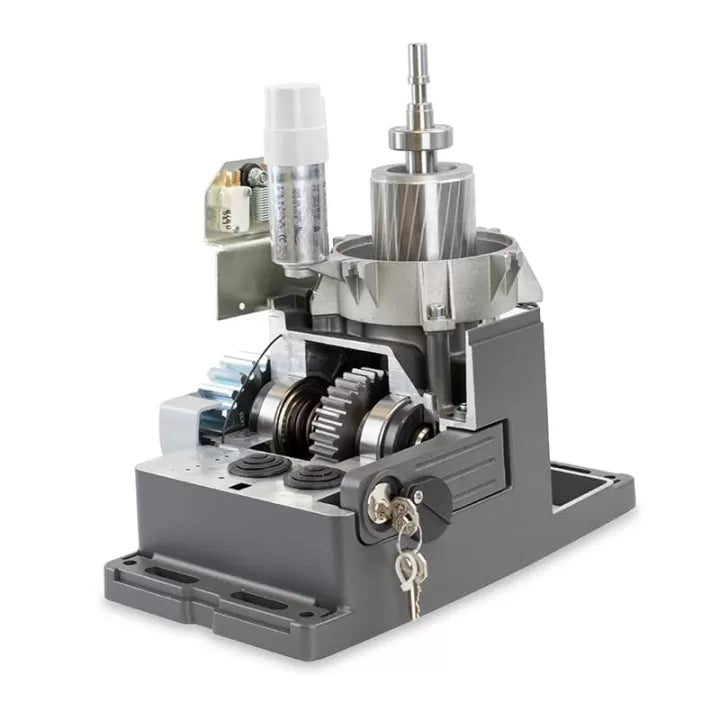 Moteur coulissant 1400 Kg 230 V avec FDC magnétique Réf : REV220M